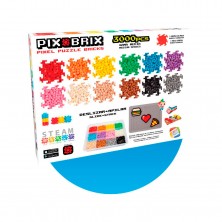 Pix Brix Contenedor 3000 Piezas Gama Media