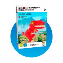 Pix Brix Construcción Dinosaurio T-Rex 397 Piezas