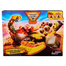 Pista Playset Escorpión con 2 Coches Monster Jam