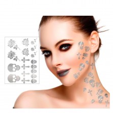 Tatuajes Calavera Plateada