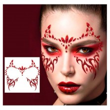 Maquillaje Joyas Faciales Demonio