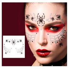 Maquillaje Joyas Faciales Araña