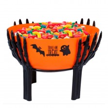 Bol Naranja con Soporte 26 x 18 cm