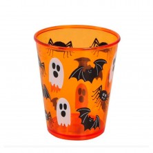 Vaso Naranja Halloween