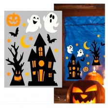 Decoración Gel Fantasmas con Castillo