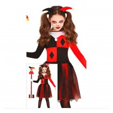 Disfraz Harlequin Talla 7-9 Años