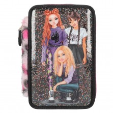 Top Model Estuche Triple Lleno Rebel Kitty
