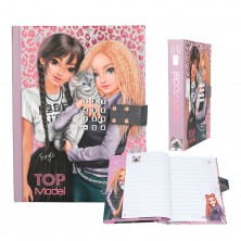 Top Model Diario con Código Secreto Rebel Kitty
