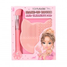 Top Model Set Brocha y Esponja Limpieza