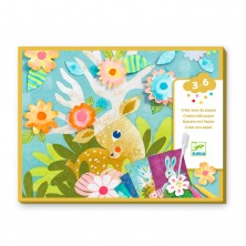 Djeco Crear Animales con Papel