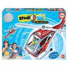 Studio 3D Helicóptero
