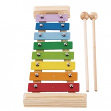 Xilófono Madera con Baquetas