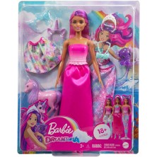 Muñeca Barbie Dreamtopia con 3 Looks