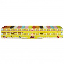 Mega Tubo 16 Botes Plastilina