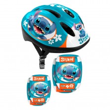 Casco con Protecciones Stitch