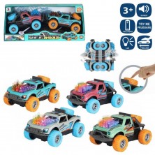 Pack 2 Coches Pick Up Retrofricción