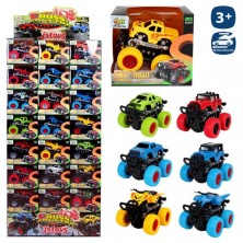 Coche Monster Truck con Retrofricción 9 cm