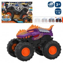 Coche Monster Truck Dinosaurio
