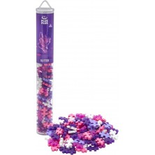 Mini Tubo Glitter 100 Piezas Plus Plus