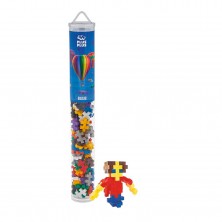 Mini Tubo Colores Básicos 100 Piezas Plus Plus
