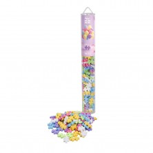 Mini Tubo 100 Piezas Plus Plus Color Pastel