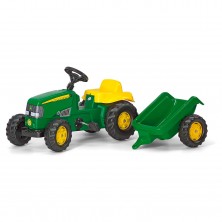 Tractor John Deere Pequeño con Remolque