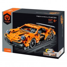 Construcción Coche Deportivo Naranja