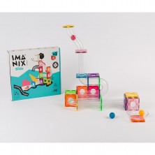 Juego Construcción Magnético Imanix Tobogán