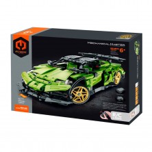 Construcción Coche Deportivo Verde RC