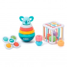 Pack Regalo 3 Piezas Manipulables para Bebé