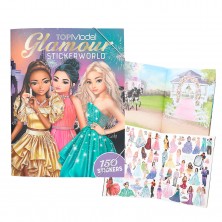 Top Model Glamour Sticker World