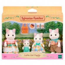 Familia Gato Latte Sylvanian