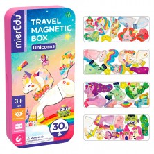 Mini Lata Metal Puzle Magnético Unicornios