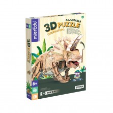 Puzle 3D Articulado Triceratops