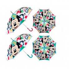 Paraguas Mickey Transparente