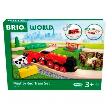 Brio 36029 Circuito con Locomotora Roja