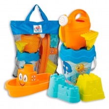Bolsa Playa con Cubo y Accesorios