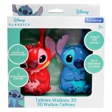 Walkie Talkies 3D Stitch