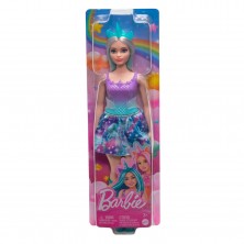 Muñeca Barbie Unicornio Pelo Color
