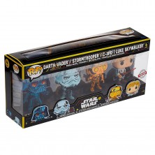 Pack 4 Figuras Funko Pop Star Wars