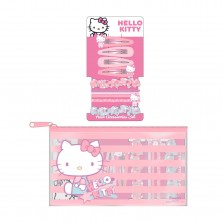 Estuche con Accesorios Belleza Hello Kitty