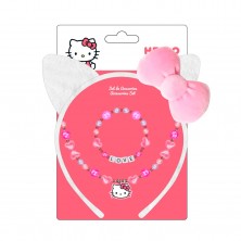 Pack 3 Piezas Bisutería Hello Kitty