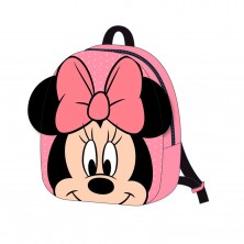 Mochila Guardería Minnie 18x22x4 cm