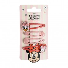 4 Clips para Pelo Minnie