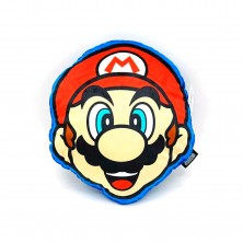 Cojín 3D Forma Cabeza Super Mario