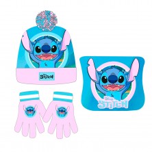 Gorro, Guantes y Buff Lilo & Stitch