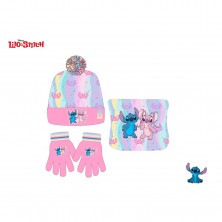 Guantes, Gorro y Buff Lilo & Stitch