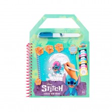 Libreta Pintar con Agua Stitch