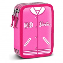 Estuche Triple Lleno Barbie
