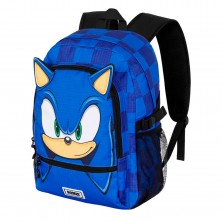 Mochila Juvenil Sonic 31x44cm